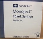 syringe (Monoject) 20 cc Box of 50